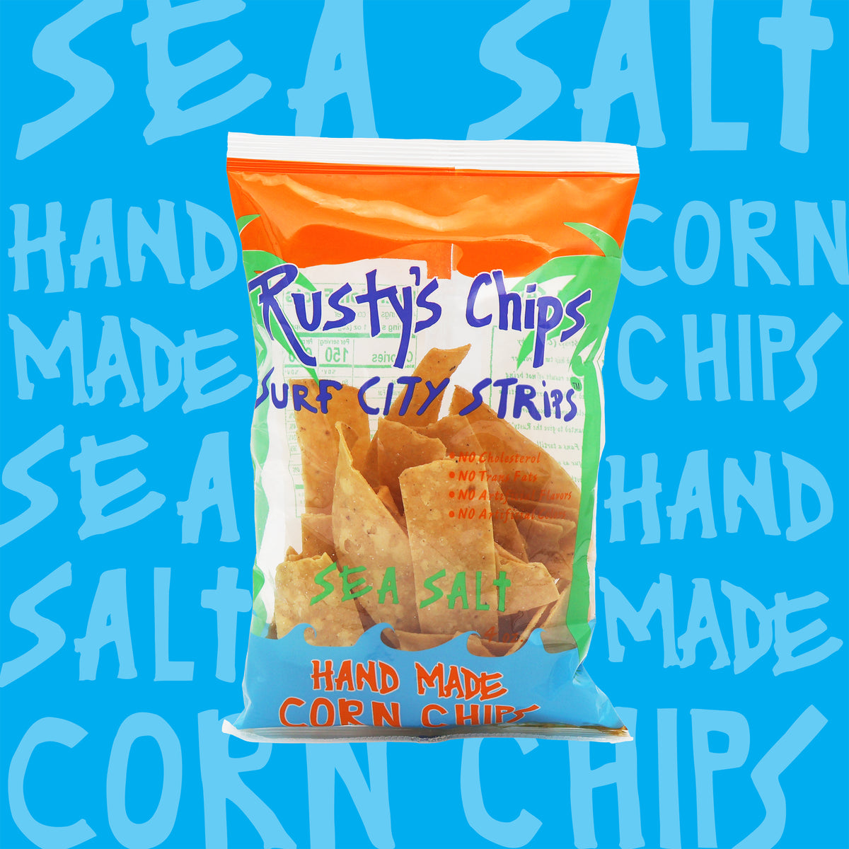 Rusty's Sea Salt Corn Chips | Hand Made Natural Potato Chips – Rusty's ...